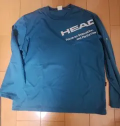 HEAD 長袖シャツ ブルー 3Lサイズのサムネイル