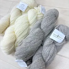 【818】毛糸 まとめ売り UllRika 4玉セット