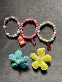 ヘアゴム、ブレスレットおまとめ