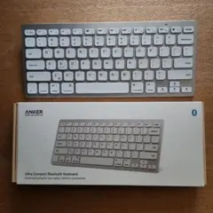 Anker　ウルトラスリム　Bluetooth　ワイヤレスキーボード　英語