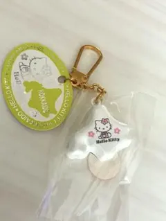 ご当地 北海道 キティ❣️鈴 キーホルダー 1998年製✨サンリオ KITTY