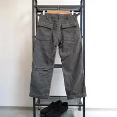 EG ウールフラノ ファティーグパンツ 32 裾ダブル仕上げ USA製