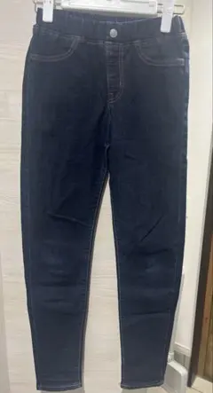 お値下中《150》スリムフィット長ズボン ダークブルー