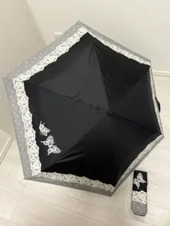 晴雨兼用 折り畳み傘　蝶のデザイン
