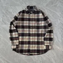00's vintage ネルシャツ チェック柄 長袖 アメカジ