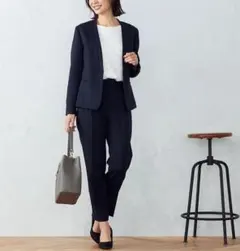 (L03177) COMME CA ISM セットアップ パンツスーツ