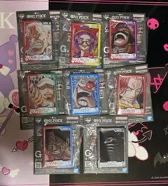 一番くじ　ワンピース　カードゲーム　G賞　アクリルスタンド　8種セット