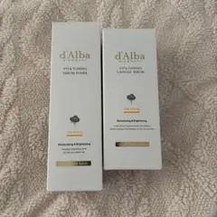 d’Alba ダルバ　ビタトーニング　セラムトナー/カプセルセラム