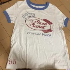 ディズニーストア　トイストーリー　リトルグリーンメン　リンガーTシャツ　Mサイズ