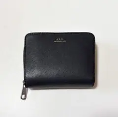 A.P.C. アーペーセー 二つ折り財布 レザー ブラック メンズ 極美品y2k