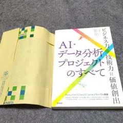 AI・データ分析プロジェクトのすべて[ビジネス力×技術力=価値創出]