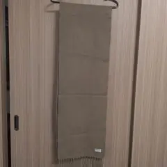 BEAUTY&YOUTH カシミヤ ブラウン マフラー フリンジ付き