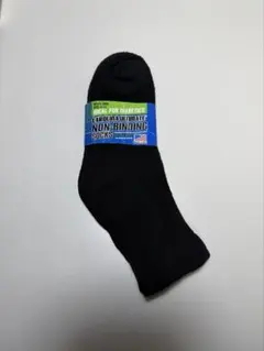 アメリカ製ソックス　ブラック