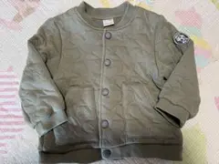 petit main キッズジャケット 90cm オリーブグリーン