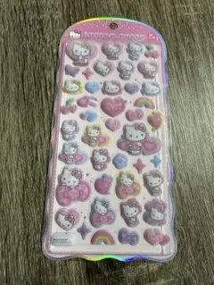 コットンパフィシール　ハローキティー