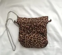 CIAOPANIC TYPYヒョウ柄ショルダーバッグ