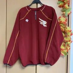 DESCENTE 楽天イーグルス フリース プルオーバー ハーフジップ M-L