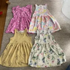 H&M 1歳半-2Y ワンピース　4点セットのサムネイル
