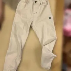 BREEZE ホワイト カジュアルパンツ 12-18M