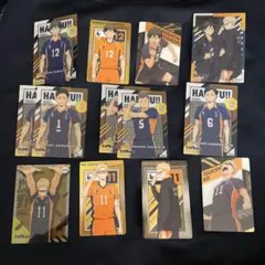 ハイキュー 烏野 カード＆シール まとめ売り