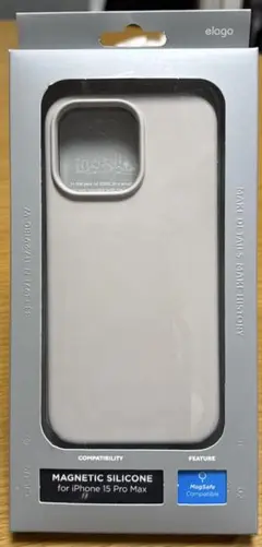 SALE【USED】iPhone15ProMax elagoMagSafeケース