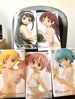 魔法少女まどか‪☆マギカ 水着 フィギュア EXQ 5人セット