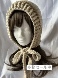 バラクラバ ボンネット ビーニー ハンドメイド