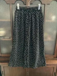 Koe スカート ブラック ドット