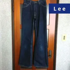 Lee /リ－ フレアデニムパンツ 綿100％ジ－ンズ 美脚
