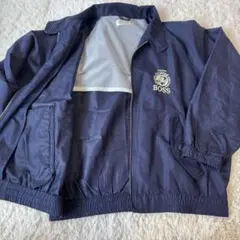 サントリーBOSS ブルゾン ネイビー ジャケット 非売品 ファスナー破損　ボスのサムネイル