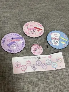 【未開封】エスター・バニー くら寿司 缶バッジ コースター 4点セット