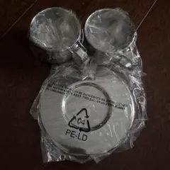 ステンレス製 マグカップ＆ソーサー 2セット 未使用品