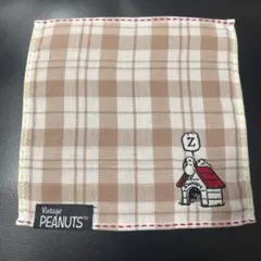 西川商品 PEANUTS ヴィンテージスヌーピー ガーゼミニタオルハンカチ