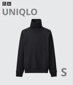 UNIQLO／スウェットタートルネックシャツ