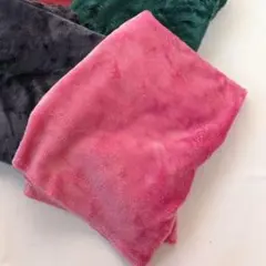 ボア はぎれ ピンク