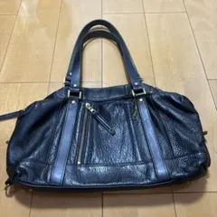マスターピース master-piece バッグ 鞄 レザー 本革 黒のサムネイル