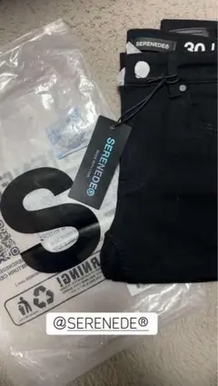 新品 SERENEDE MID NIGHT ダメージ スキニーデニム サイズ30