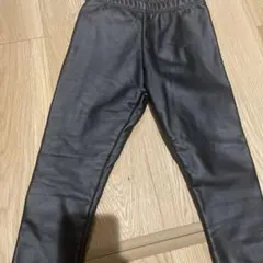 ZARA レザー裏起毛パンツ18-24ヶ月　92