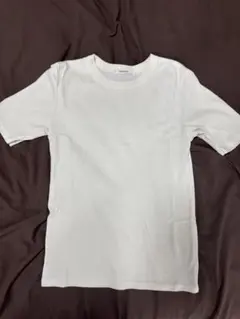 OPAQUE.CLIP ホワイト 半袖 Tシャツ コットン