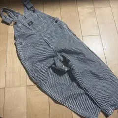 オシュコシュビゴッシュ　ヒッコリー　オーバーオール　95