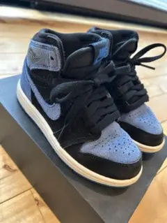 Nike Air Jordan 1 Mid ブラック/ブルー