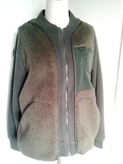 ♡white mountaineering ユニクロ　カーキ　フリースジャケット