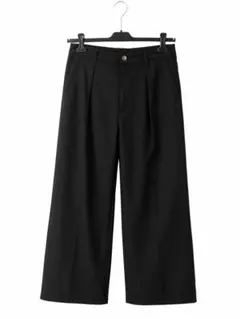 Wrangler ランチャーワイドフレアスラックス ブラック Mのサムネイル