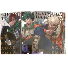 ヒロアカ 最強ジャンプ ガシャステーション クリアファイル 爆豪 緑谷 轟