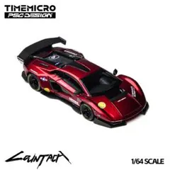1/64 timemicro ランボルギーニ カウンタック メタリックレッド - メルカリ