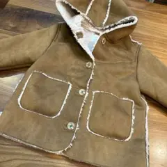 ZARA ムートンコート　110サイズ