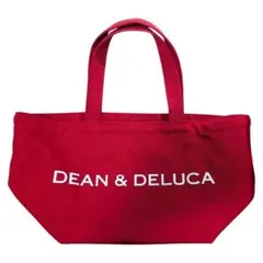 DEAN & DELUCA トートバッグ S レッド ランチバッグ ミニトートのサムネイル