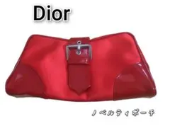 Dior ディオールノベルティポーチ レッド