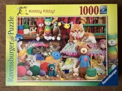 【箱なし】 ジグソーパズル　Knitty Kitty! ニットな子猫のサムネイル