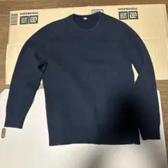 UNIQLO ブラック ニットセーター Lサイズ